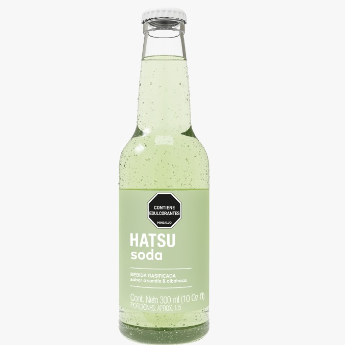 Soda Hatsu Sandia Albahaca 300 ml