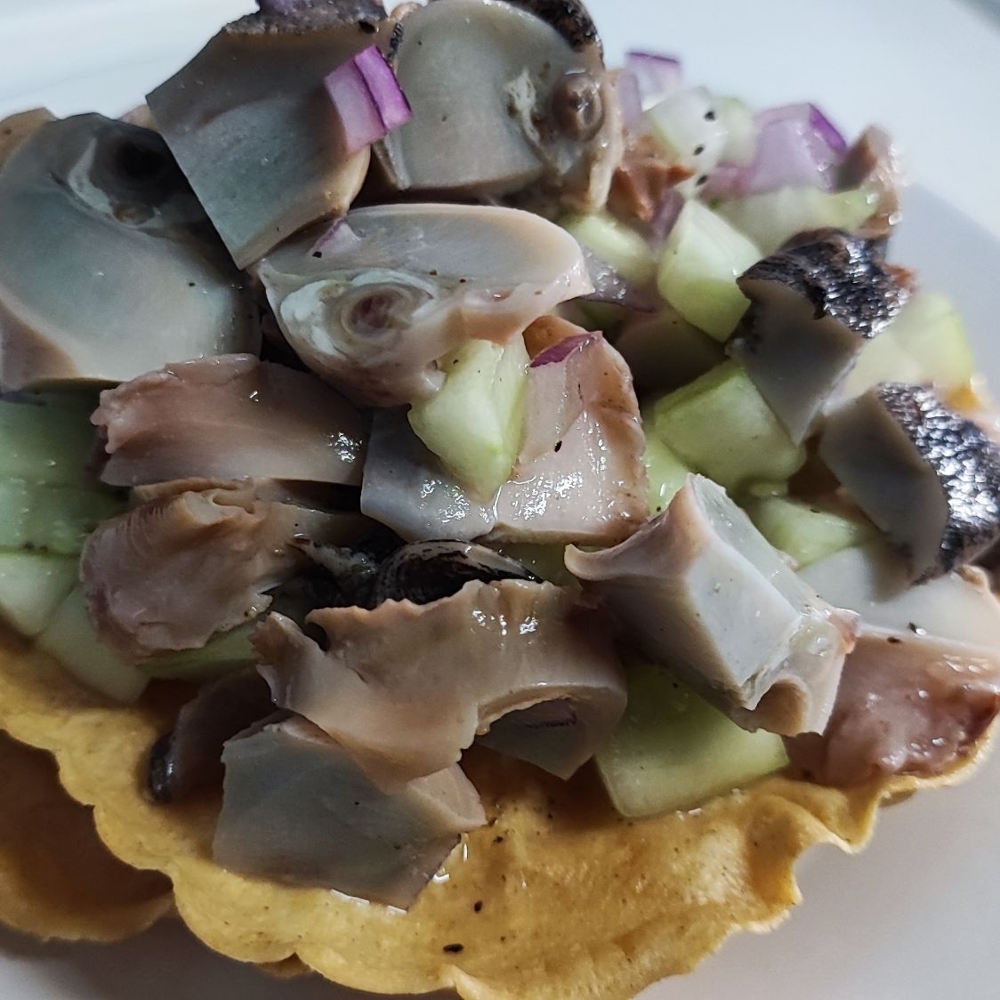 Tostada de Caracol