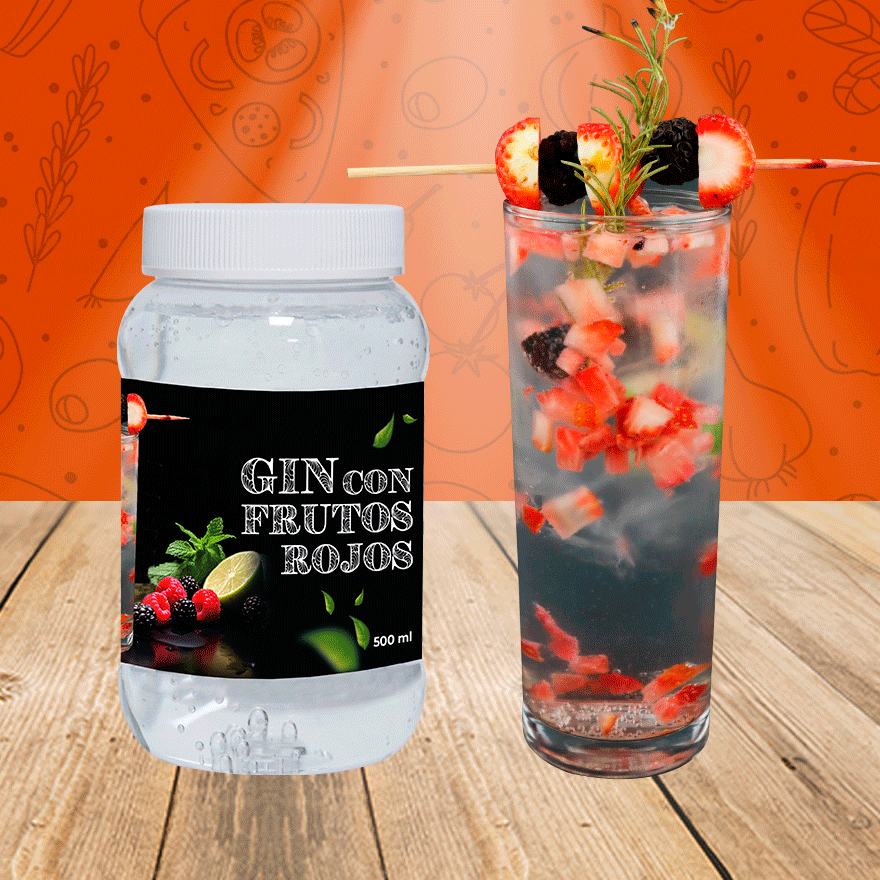 Gin & Tonic Frutos Rojos 500 ml