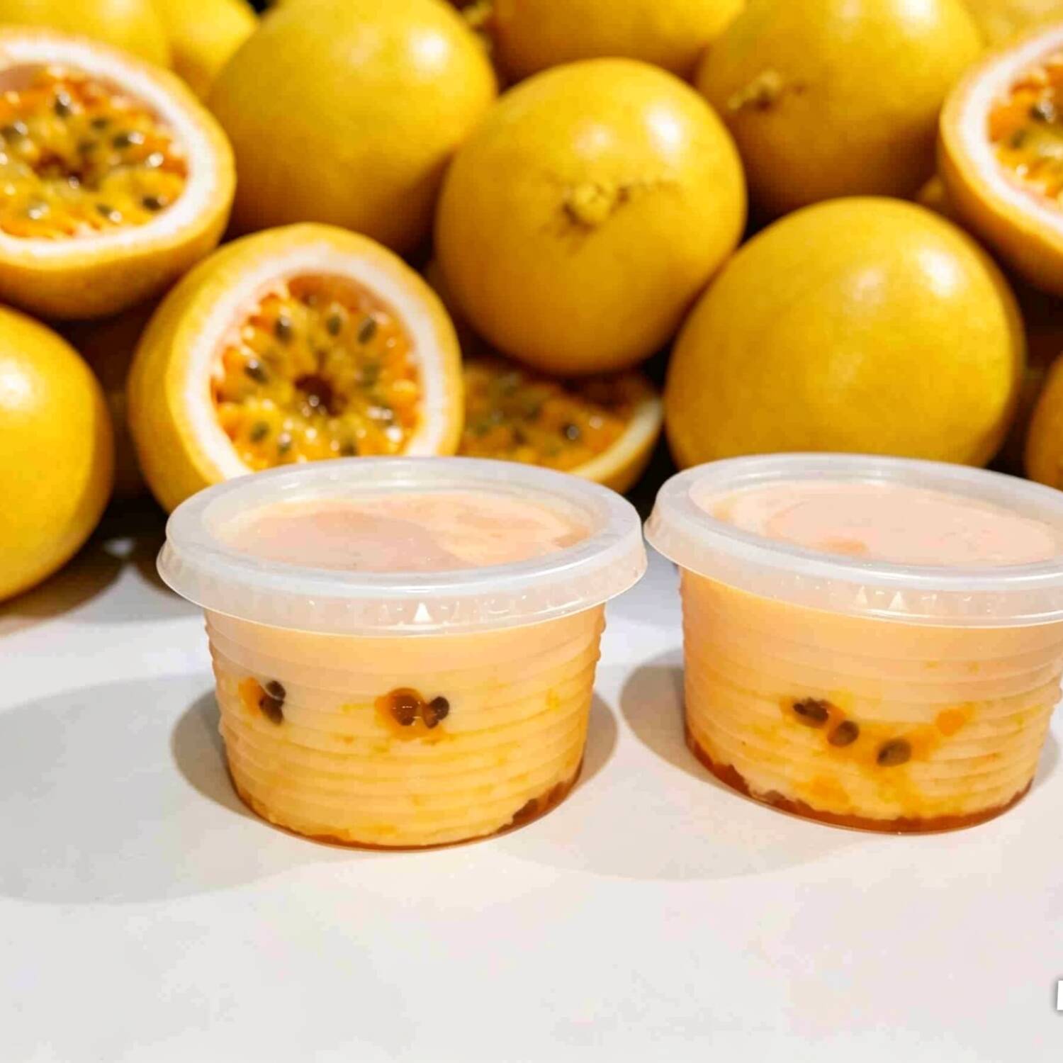 Sorvete refrescante de maracujá com um toque cítrico irresistível.