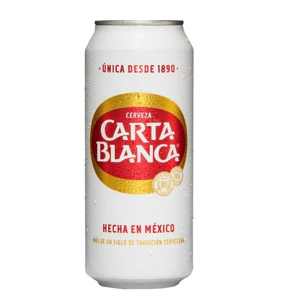 CERVEZA CARTA BLANCA LATON 473 ML