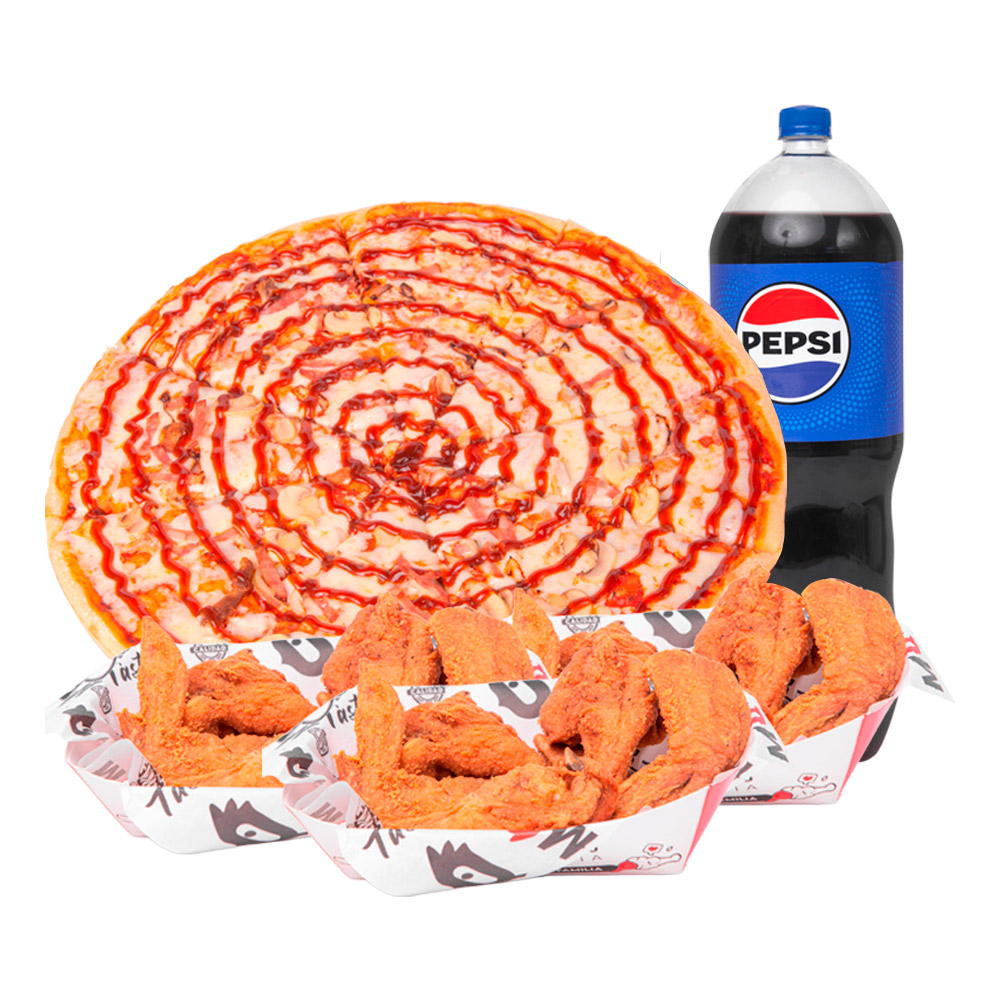 Combo Doblete Del Sabor y Gaseosa 2.5 L
