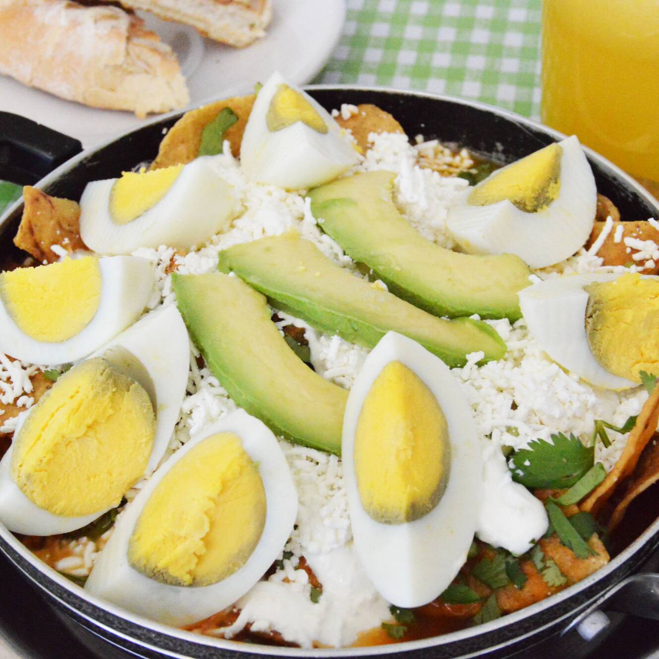 Chilaquiles con Huevo