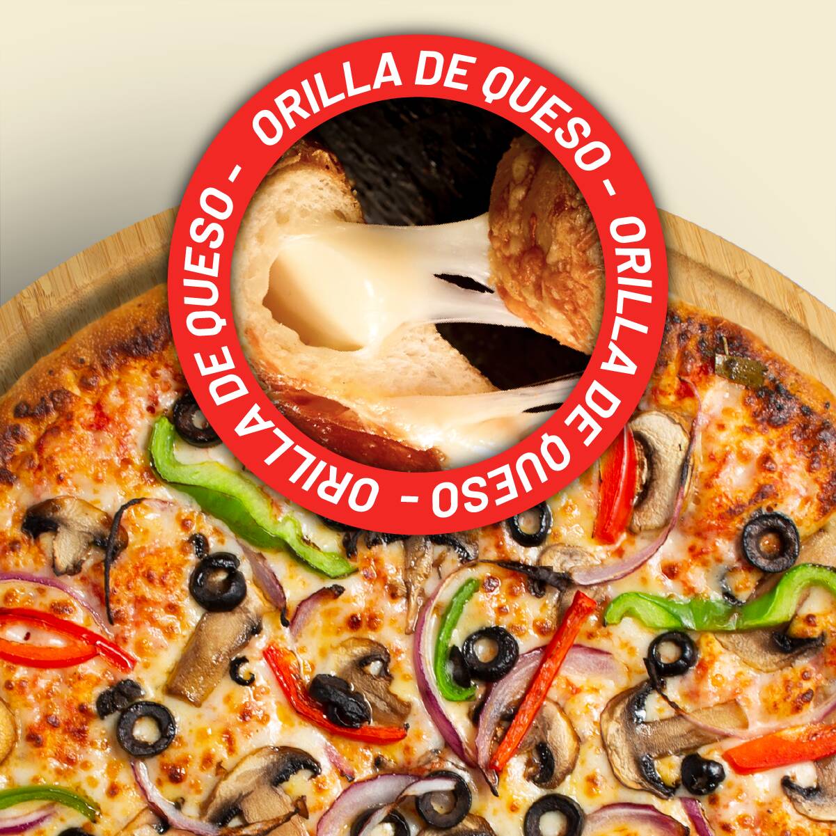 SQ Vegetariana 8 Rebanadas