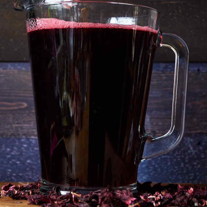 Agua Fresca de Jamaica