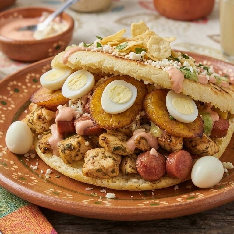 Arepa La Tóxica "La Que Te Sigue a Todas Partes"