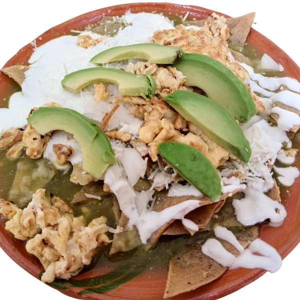 Chilaquiles Saludable (Totopos Horneados)