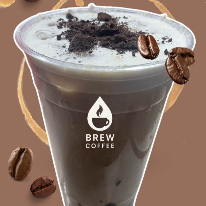 Latte Oreo Brúlee