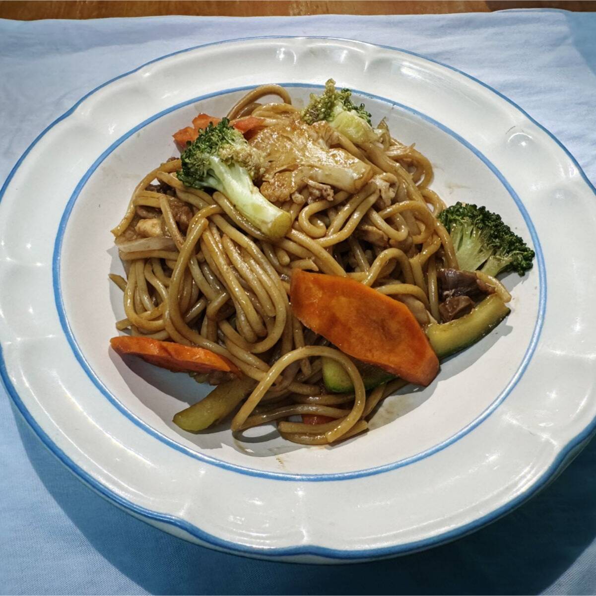 Pasta Loo Mein Vegetariana