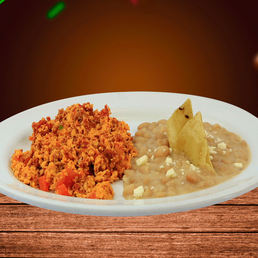 Huevos Revueltos con Chorizo & Papas C