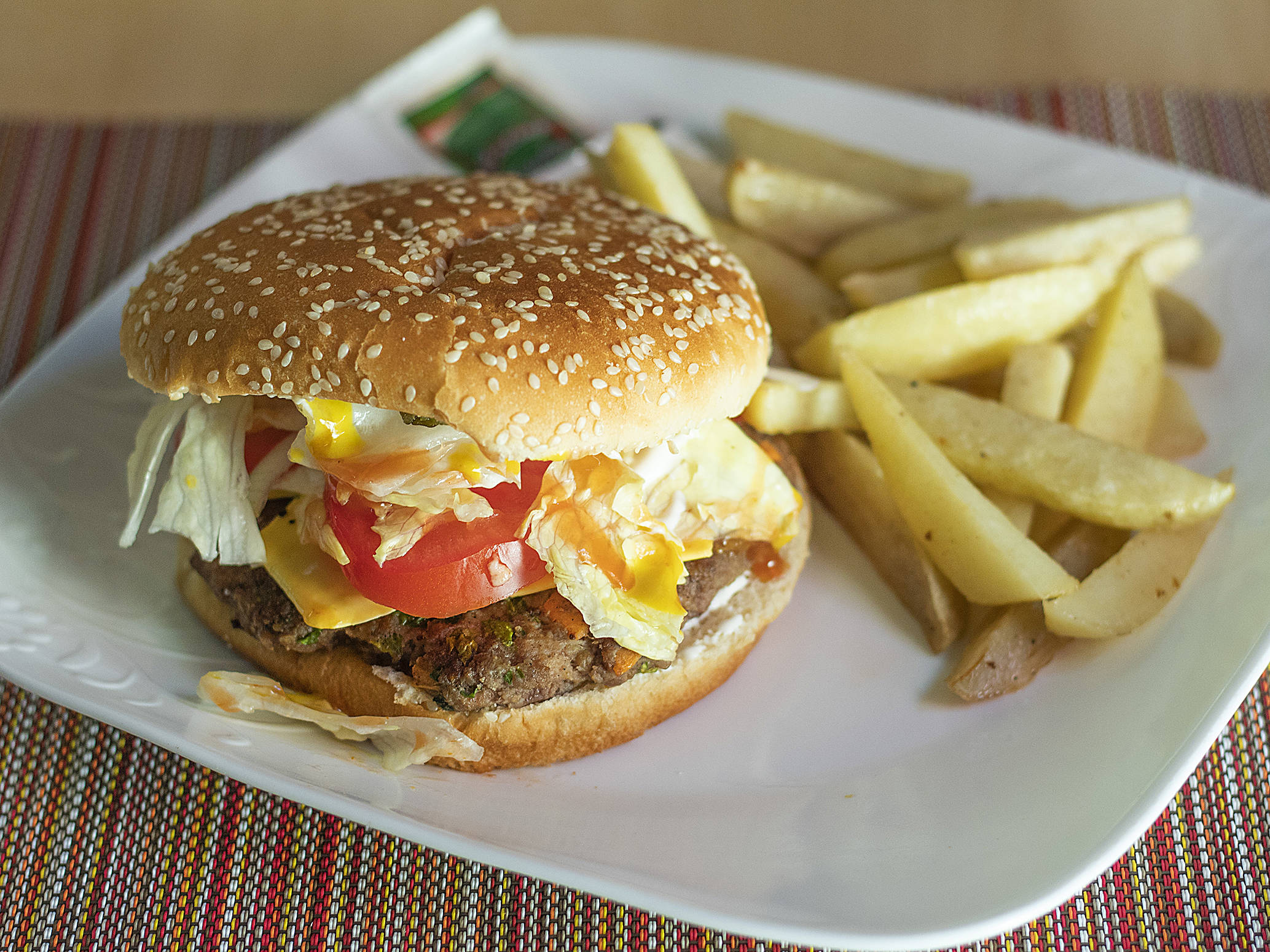 Hamburguesa de Res