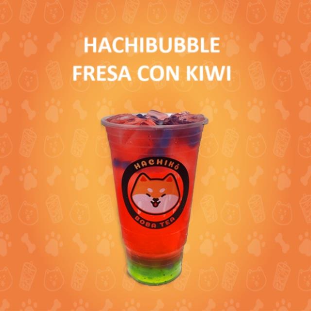 HACHIBUBBLE FRESA CON KIWI