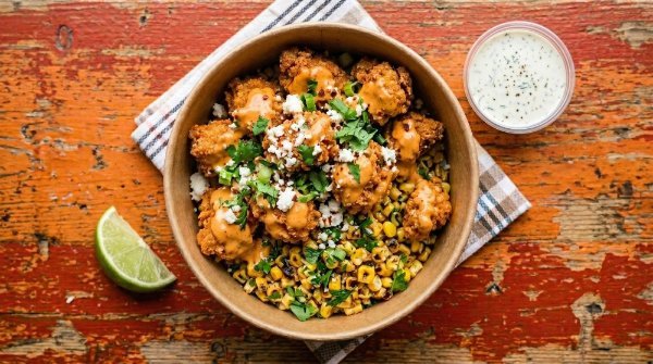 Esquites Buffalo Ranch