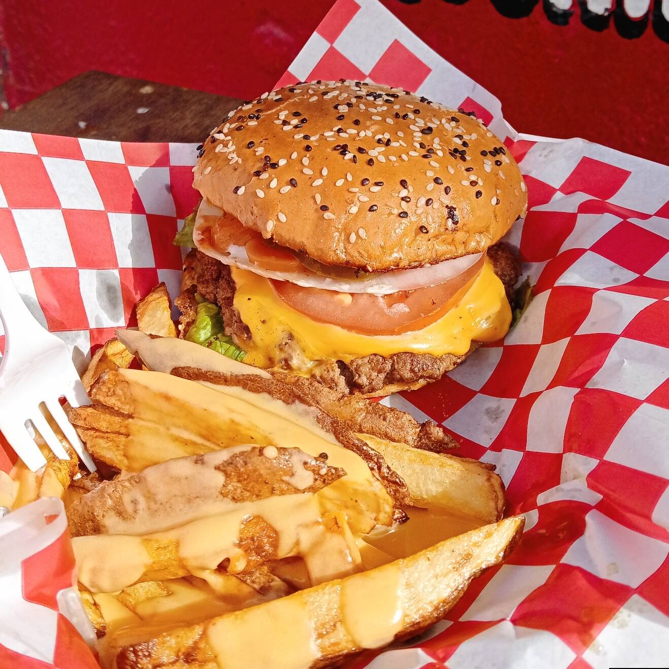 Hamburguesa con Papas