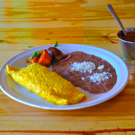 Omelette con Jamón