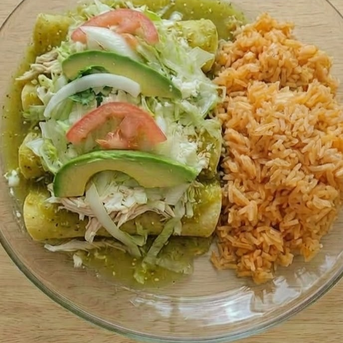 Enchiladas Verdes
