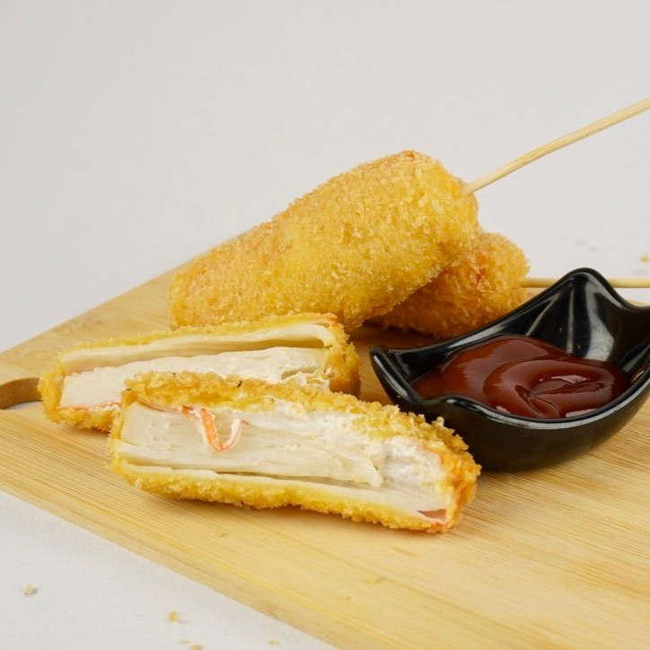 Kushiague Surimi/Queso Crema