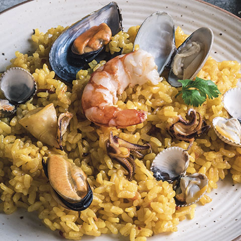 Arroz a la Marinera mini.