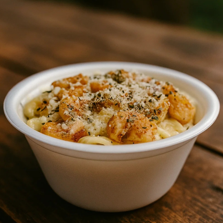 Crie a sua massa com os seus ingredientes tradicionais. Ideal para você que deseja um prato de sabor único. Destaque a sua proteína preferida! Porção Pequena/Individual = 150g do seu macarrão preferido + 1 Concha generosa do seu molho artesanal favorito + Escolha a sua proteína em dobro + 4 ingredientes e ainda finalize com + 2 ingredientes. (Variação de peso entre 400g a 450g).