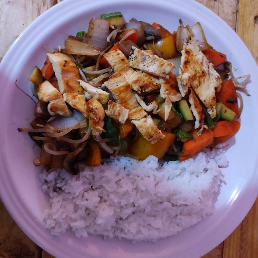 Teppanyaki de Pollo