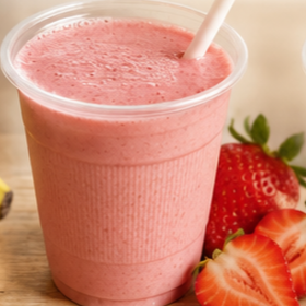Licuado Fresa 16 oz