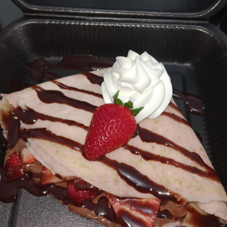 Crepa NUTELLA y Fresa
