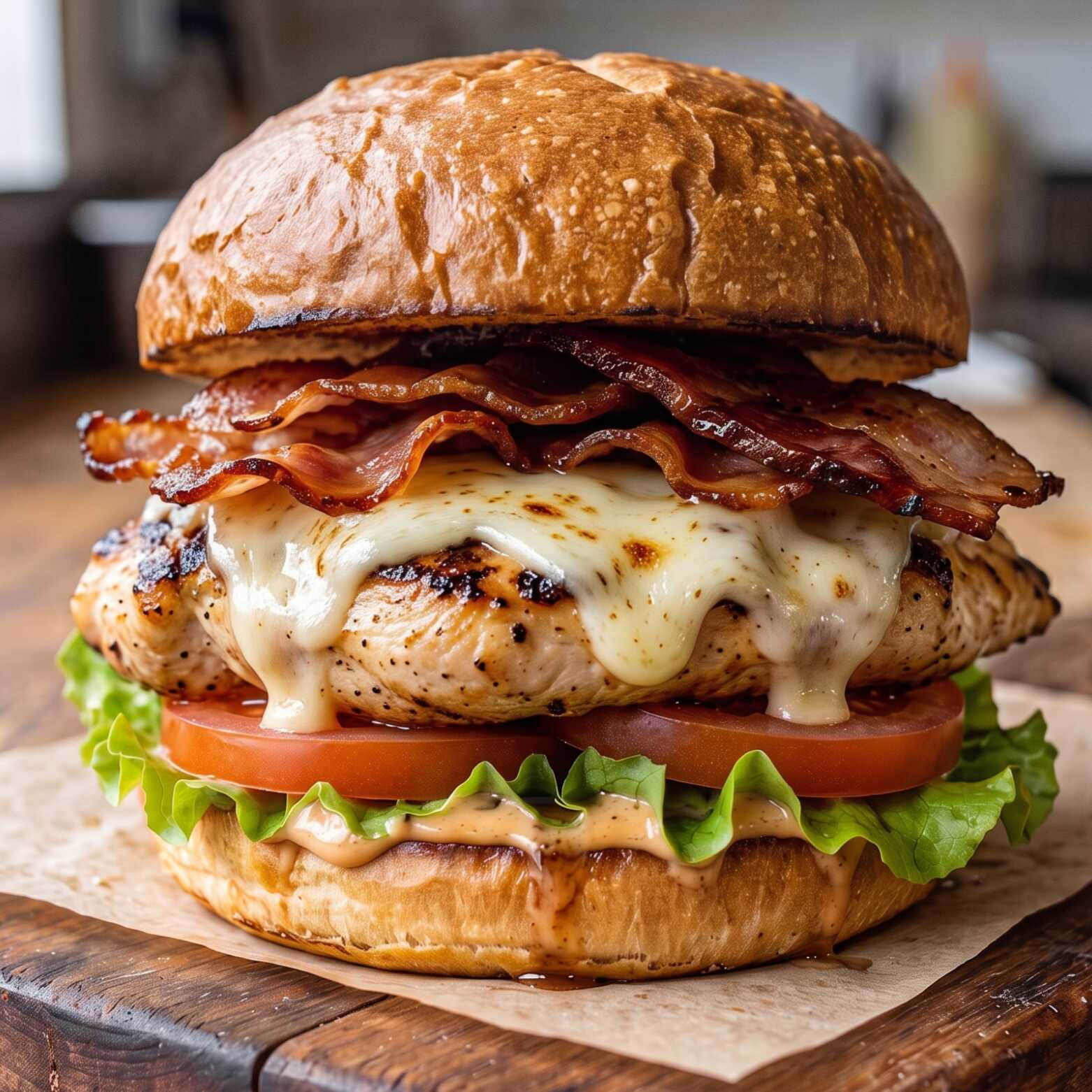 Clásica Chicken Burger