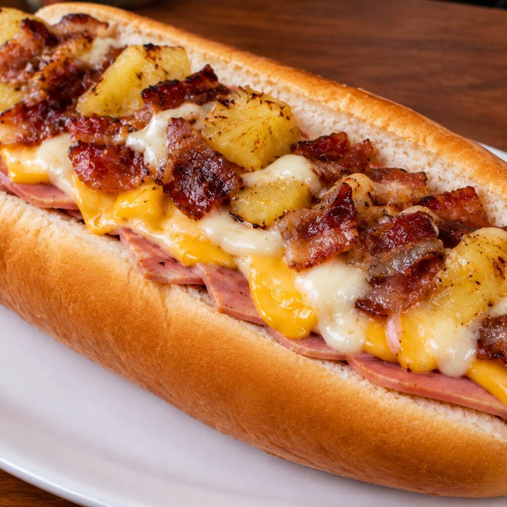 Hot Dog Hawaiano
