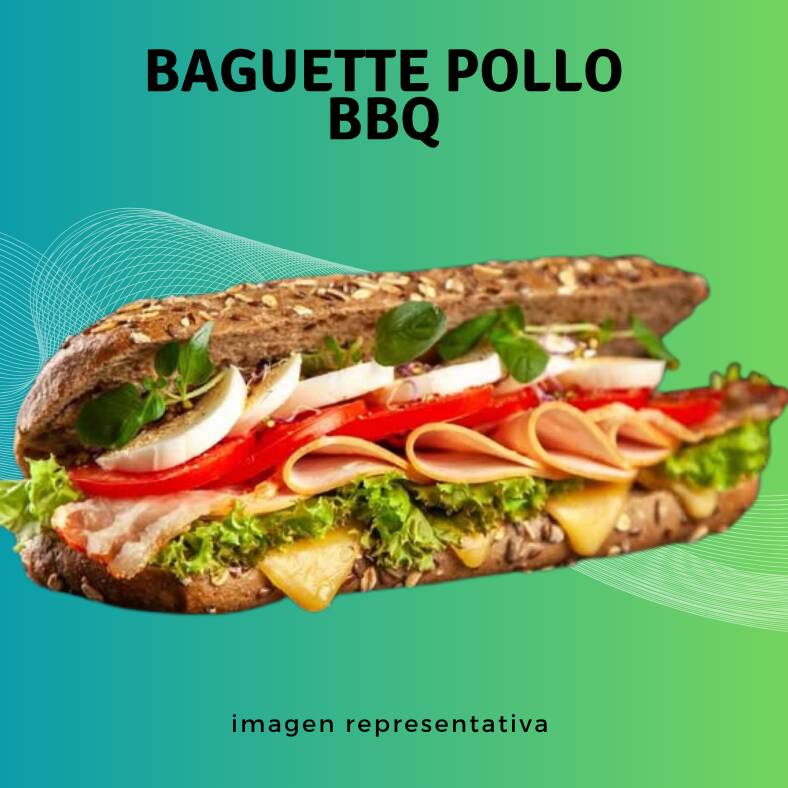 Baguette Pollo BBQ