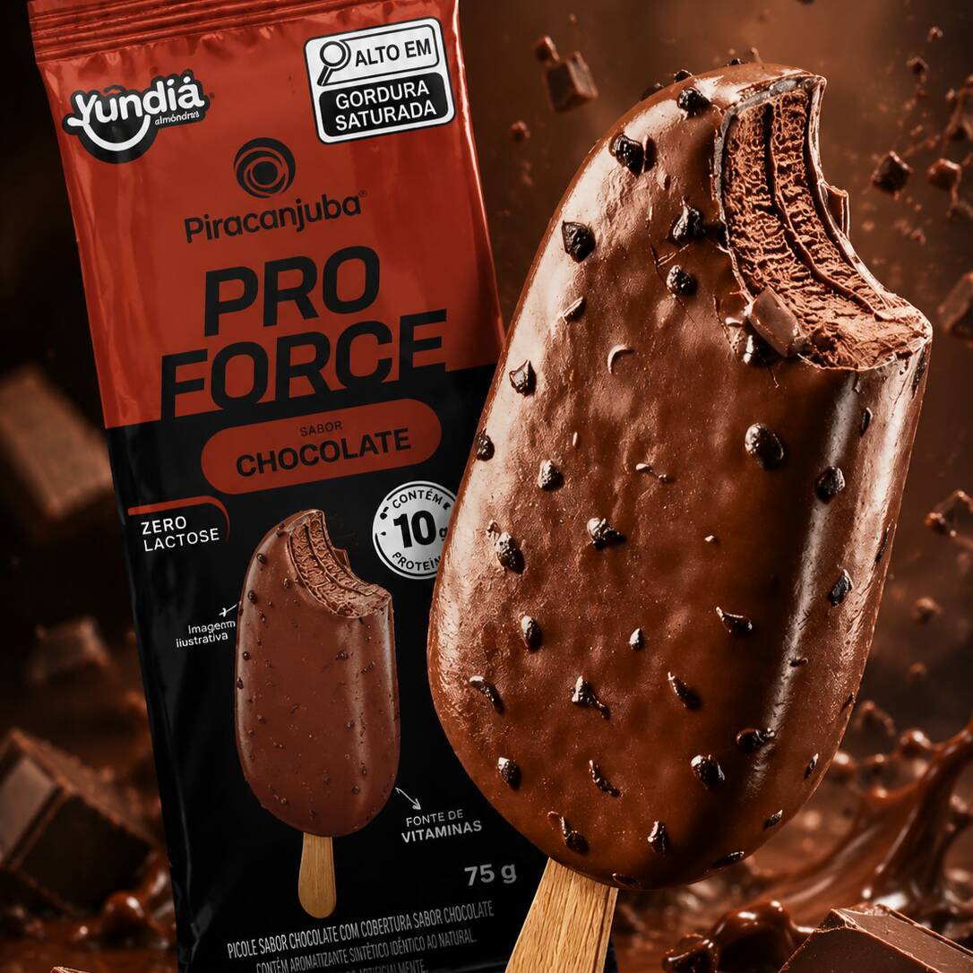 PRO FORCE - 10g Proteína -Zero Lactose -Sem add de açúcar