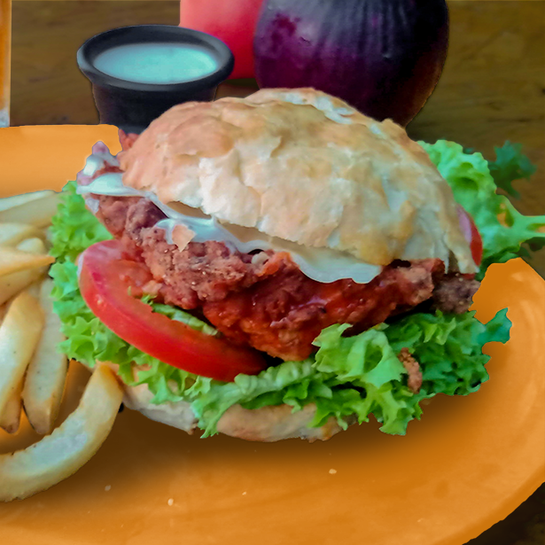 Warumo Fried Chiken Sandwich