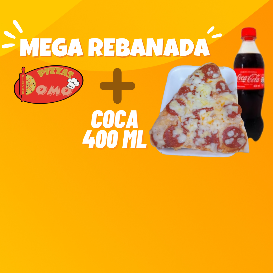 Paque te alcance (Mega Reb Peperoni + Refresco)
