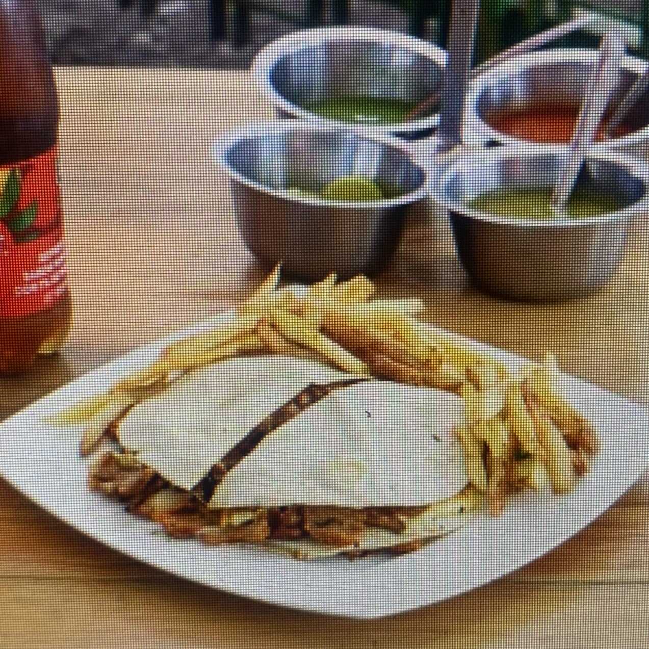 Gringas de Fajitas de Pechuga Asada a la Plancha