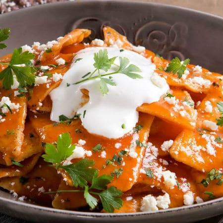Chilaquiles Rojos