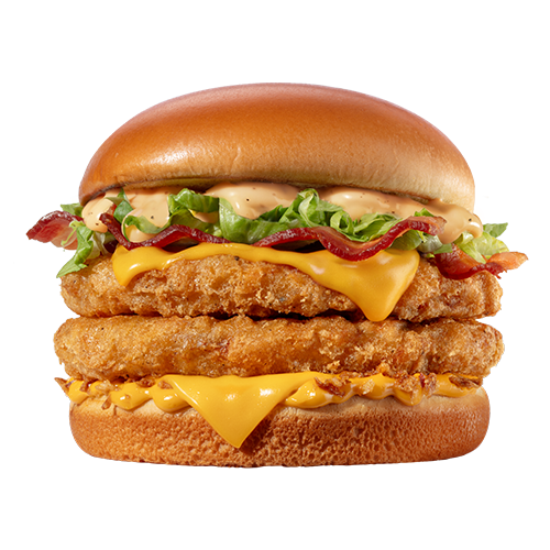 O novo sanduíche é composto por dois empanados com frango, a méquinese, a exclusiva maionese especial com sabor de carne defumada, molho do Cbo (o saboroso molho emulsionado com especiarias e derivados lácteos), alface, fatias de bacon, queijo processado