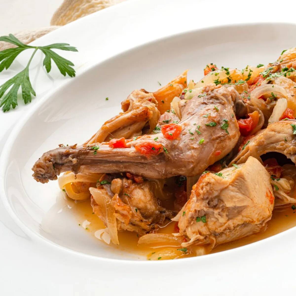 Conejo Encebollado