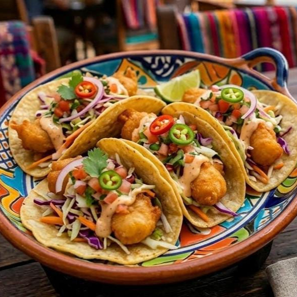 Taco Camarón Capeado