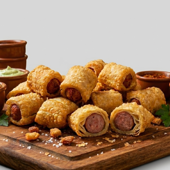 Hot roll de salsicha com 10 unidades