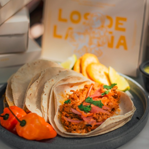 Taco Blando de cochinita pibil