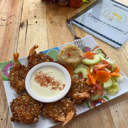 Camarones Empanizados