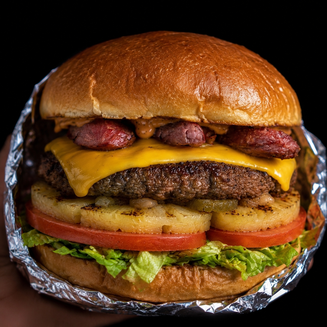 BURGER HAWAIANA GOD
