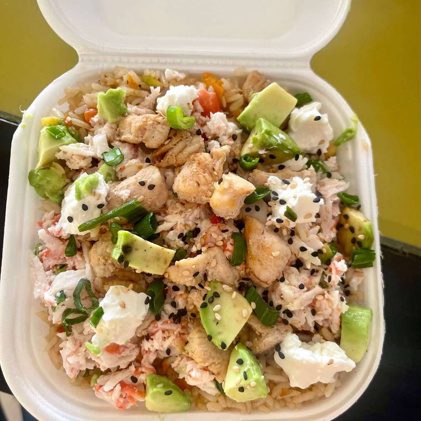 Yakimeshi de pollo Grande