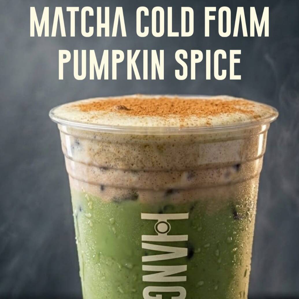 Matcha Cold Foam Pumpkin Spice Sugar Free