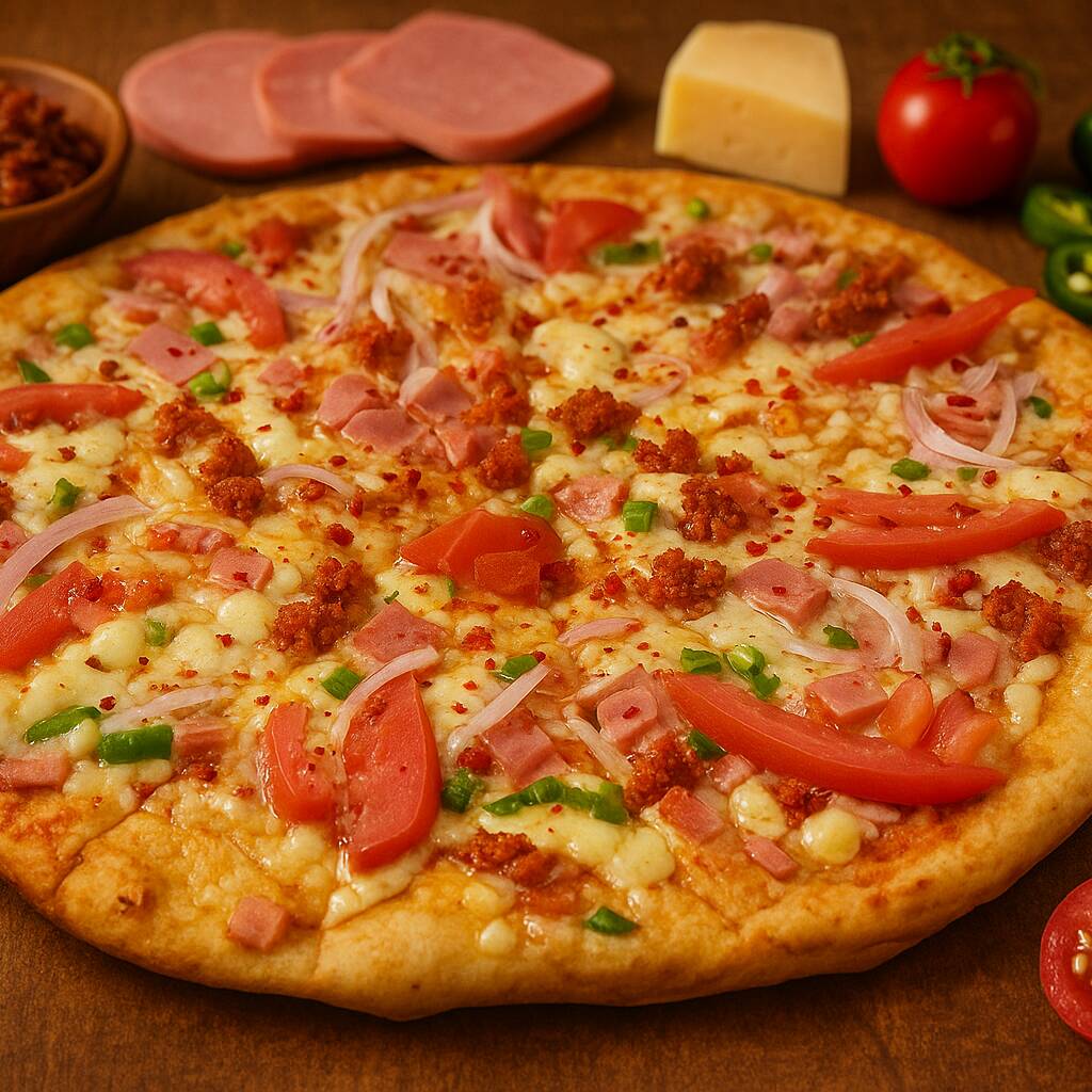 Pizza Grande Mexicana Explosiba 🇲🇽.