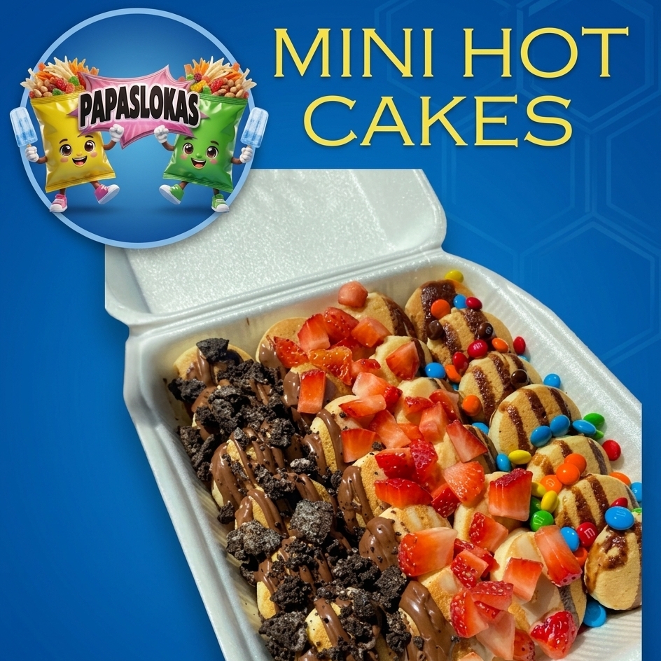Banderillas de Mini Hot Cakes Con Fruta