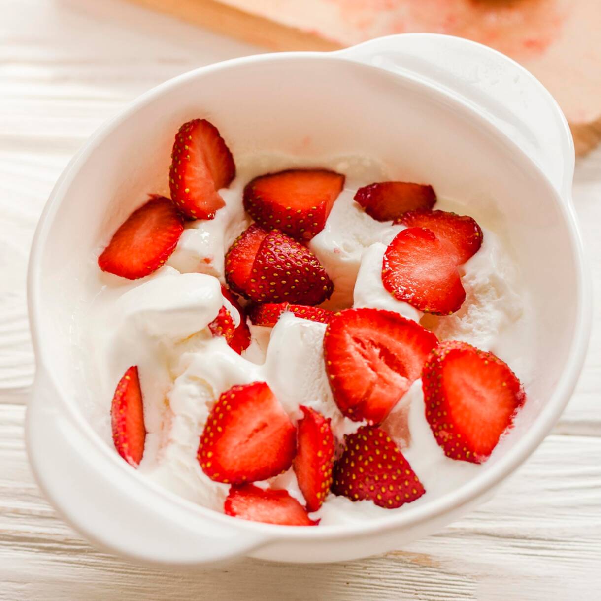 Fresas con Yogurt