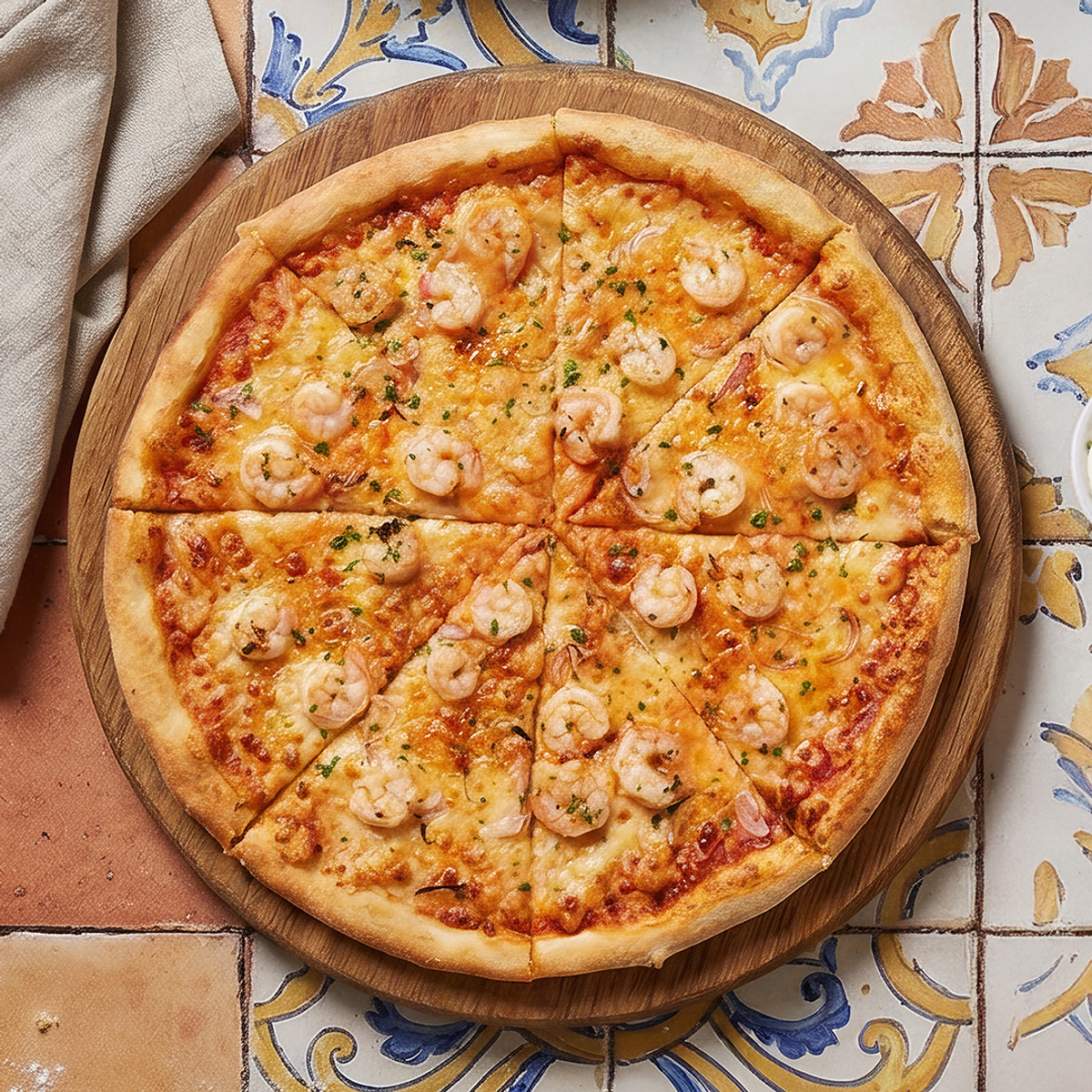 PIZZA GAMBERETTI PERSONAL TR