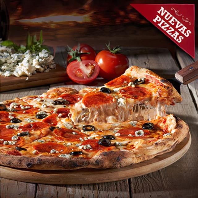 T PIZZA PEPPERONI E ACEITUNAS