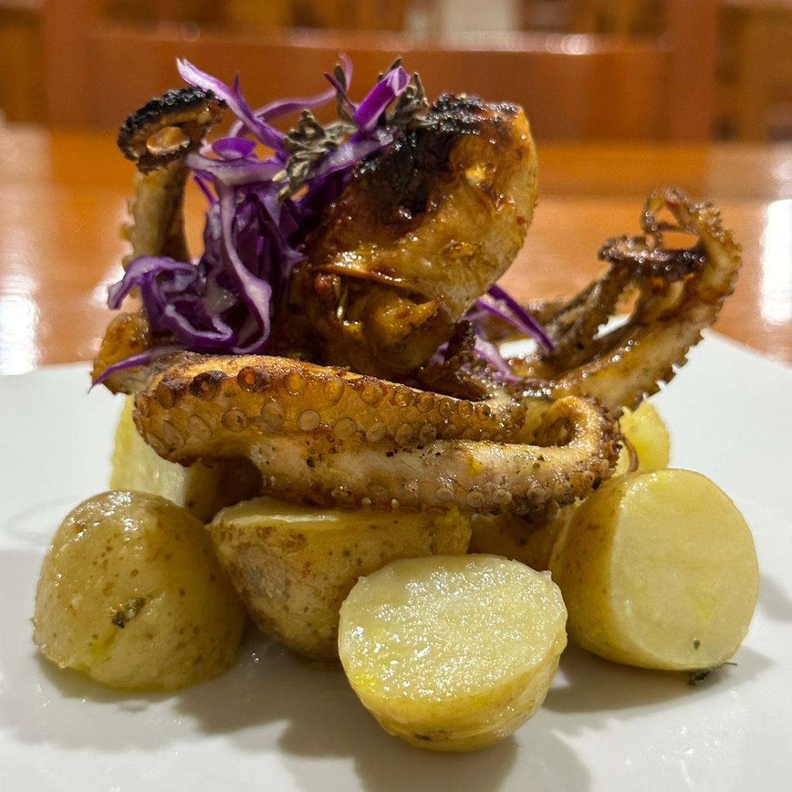 Pulpo a la Brasas