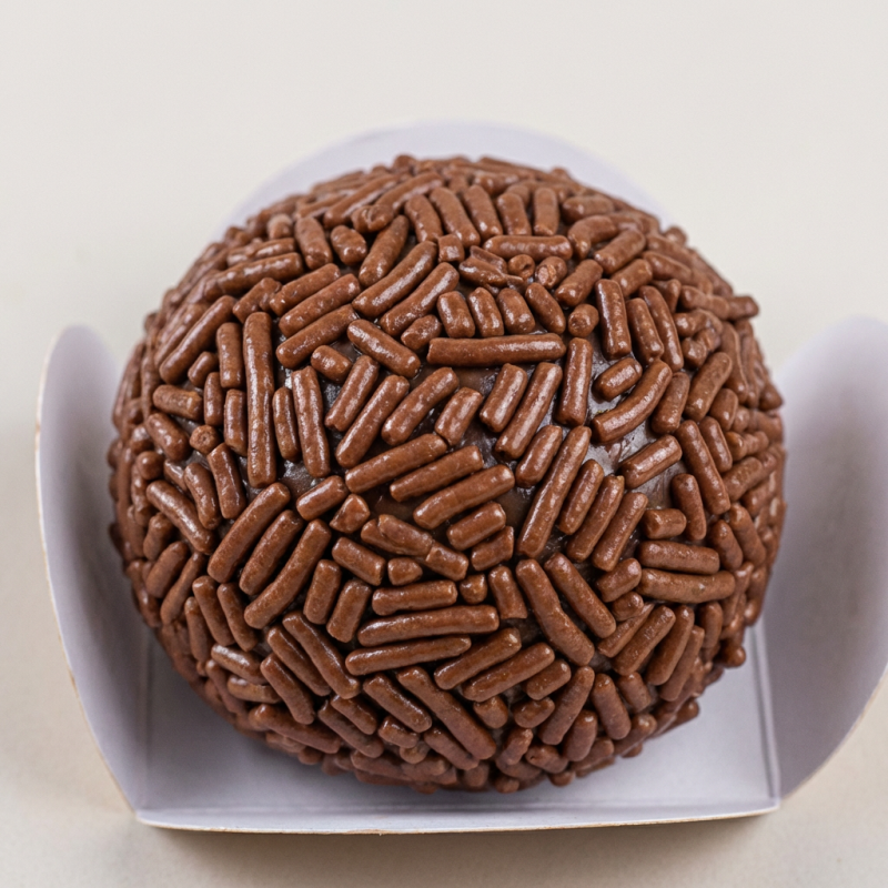 Chocolate e granulado